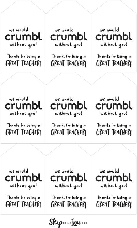 Crumbl Cookie Tags Crumble Cookie Gift Tag, Crumbl Cookie Gift Tag, Crumbl Cookie Gift Ideas, School Teacher Gifts Christmas, Cheap Teacher Appreciation Gifts, Gift Tag Template Free Printable, Inexpensive Teacher Gifts, Teacher Gifts Christmas, Cookie Quotes