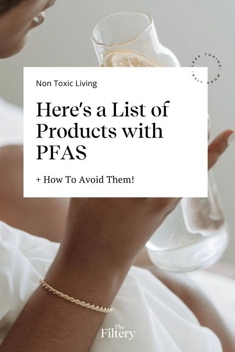 Take control of your health with our expert guide to minimizing PFAS exposure. Discover how to identify products containing PFAS and make informed choices for a non toxic lifestyle. Visit our blog for essential tips on safeguarding yourself and your loved ones from PFAS contamination. Toxic Free Lifestyle, Pfas Contamination, Plastic Free Food Storage, Chemical Free Living, Toxin Free Living, Hormonal Health, Toxic Products, Toxic Skincare, Living On A Budget