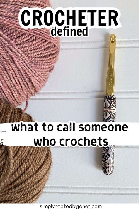 Have you ever wondered what to call someone who crochets? A crocheter is the main term used for someone who crochets. Just like knitter is used for someone who knits. But there are some other fun and unique names that crocheters can be called. Crocheter and crochet defined. Names for people who crochet. #fiberartist #crocheter Crochet Group Names, Group Names, Unique Names, Crochet Tutorial, Have You Ever, Knitting, Crochet, Quick Saves