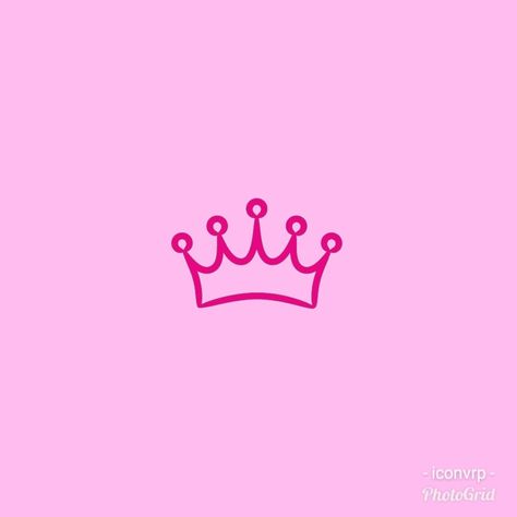 Pink Crown Aesthetic, Pink Obsession, Crown Aesthetic, Pink Crown, Iphone Backgrounds, Sticker Packs, Kings Crown, Queen Crown, Queen Bee