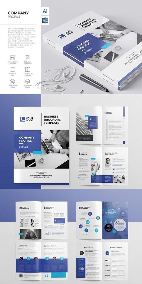 Pin by Catix on Дизайн in 2022 | Corporate brochure design, Company profile design, Brochure design layout Booklet Design Layout, Company Brochure Design, Catalog Design Layout, Brochure Design Layouts, Profile Template, Brochure Design Creative, 브로셔 디자인, Corporate Profile, Brochure Design Layout