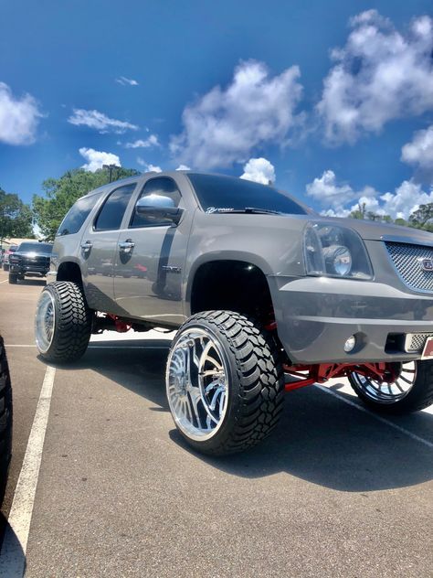 Squatted Trucks, Lifted Chevy Tahoe, Toyota Tacoma 4x4, Custom Lifted Trucks, Cummins Trucks, Sierra Denali, Custom Chevy Trucks, Mom Car, Lifted Chevy