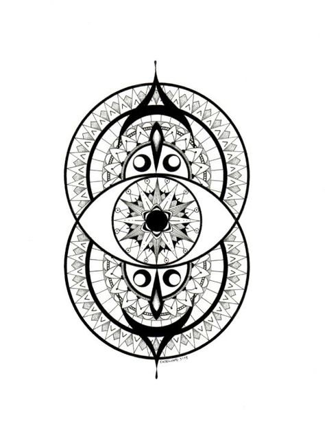 Vesica Piscis Tattoo, Vesica Pisces, Sagittarius Tattoo Designs, Sacred Well, Pisces Tattoos, Salon Logo Design, Flower Symbol, Sacred Geometry Art, Constellation Tattoos