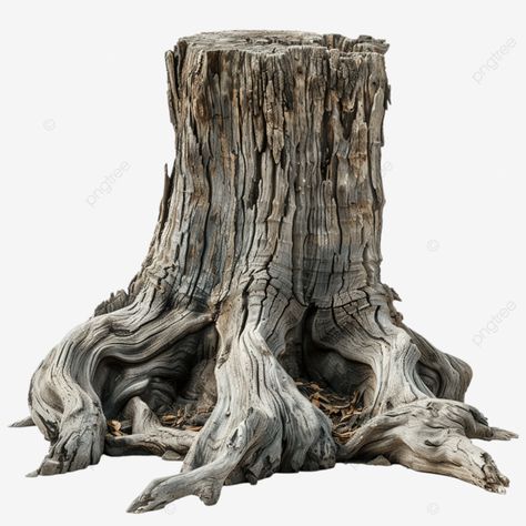 old tree stump with roots age agriculture autumn png Tree Trunk Reference, Carved Tree Stump, Tree Parts, Nature Mask, Dry Tree, Tree Stumps, Tree Root, Rock Textures, Autumn Png