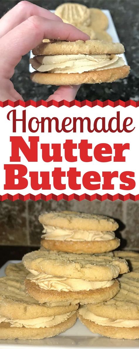 Homemade Nutter Butter Cookies, The Best Peanut Butter Cookies, Butter Sandwich Cookies, Peanut Butter Squares, Jif Peanut Butter, Peanut Butter Sandwich Cookies, Cookie Bars Easy, Butter Sandwich, Cookies Homemade