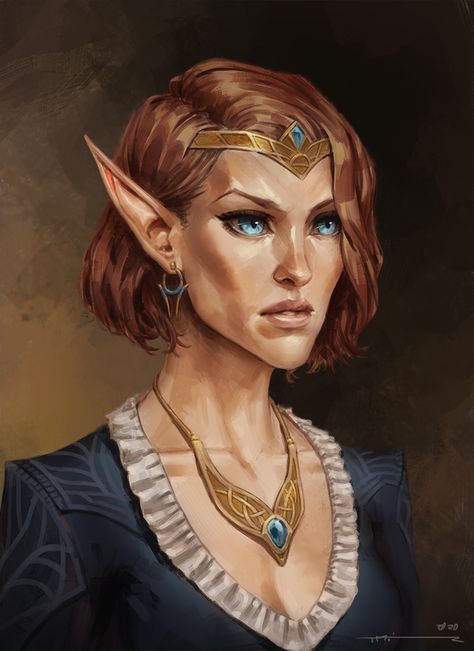 Daily Elf Post (day 20) - fantasy post - Imgur Dnd Elves, Foto Cartoon, Elder Scrolls Art, Elf Characters, Female Elf, Elf Art, Heroic Fantasy, High Elf, Fantasy Portraits