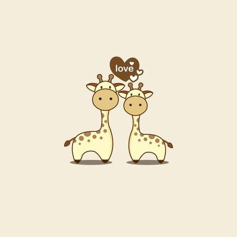 Giraffe Couple Drawing, Giraffe Couple, Name Plate Design, Cute Giraffe, Couple Cartoon, Giraffes, Card Ideas, Halloween Costume, Art Ideas