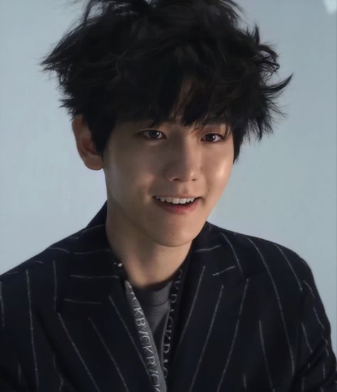 Baekhyun Black Hair, Byun Baekhyun, Sehun, Chanyeol, Baekhyun, Exo, Black Hair, On Twitter, Twitter