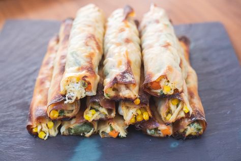 Chicken Crispitos Recipe, Chicken Crispitos, Crispitos Recipe, Mess Hall, Recipe For Chicken, Egg Roll Wrappers, Appetizer Bites, Recipe Chicken, Copycat Recipe