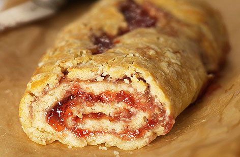 Jam Roly Poly Recipe - (realfood.tesco) Jam Roly Poly, Jam Roll, Suet Pudding, Rolly Polly, Cooking Decorating, British Desserts, School Dinners, Tesco Real Food, Delicious Cakes