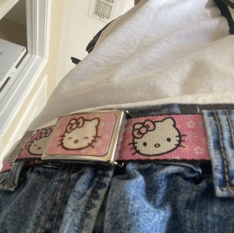 Hello Kitty Belt, Hello Kitty Outfit, Kitty Outfit, Kitty Clothes, Charmmy Kitty, Hello Kitty Clothes, Hello Kitty Aesthetic, Hello Kitty Items, Hello Kitty Collection