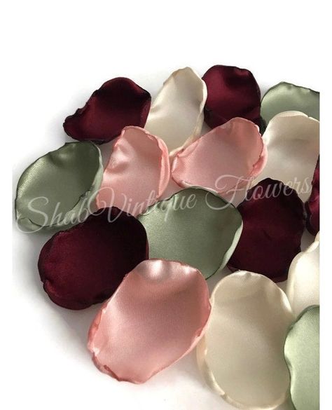 Wedding/Party Decor. Use coupon code FLOWERPETALS10 to save 10% on your order. #bride #brides #party Burgundy Table Decor, Rose Gold Table Decor, Rose Gold Table, Flower Girl Petals, Wedding Party Decor, Wedding Aisle Decorations, Birthday Party Tables, Pink Ivory, Blush Rose