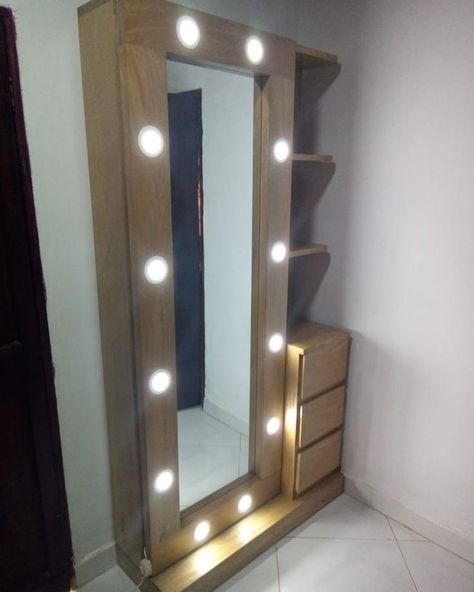 Dressing table available DM for order #namaslay #namaslaycustomstore Dressing Table Mirror Design, Luxury Room Design, Wall Wardrobe Design, Beauty Room Vanity, Dressing Room Decor, Beautiful Bathroom Designs, Dressing Table Design, Tv Room Design, Beauty Room Decor