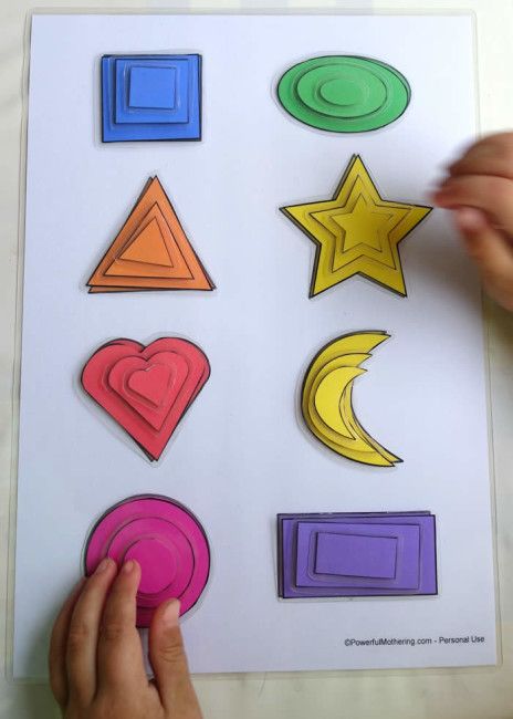 Printable Shape Matching and Size Sorting Activity Maths Shapes, Size Sorting, Teaching Shapes, Printable Shapes, Shapes Preschool, Learning Shapes, Shapes Activities, Sorting Activities, Shape Matching