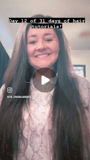 Bridges✨ on Instagram: "Straight hair routine! Did I reuse a year old reel? I sure did. I haven’t changed my routine. Whatever you do, purchase yourself a good heat protectant!!! Lots of TLC involved for straight hair days, but oh so worth it!  #hairandfashionaddict #hairandfashion #apostolichair #pentecostalhair #modestfashion #modest #modestclothing #apostolichairstyles #pentecostalhairstyles #quickhairstyles #hairtutorials #apostolic #pentecostal #jesuslovesyou #hairstyles #longhairdocare #apostolichair" Apostolic Hairstyles Tutorial Long Hair, Apostolic Hairstyles Tutorial, Pentecostal Hairstyles Easy, Apostolic Hairstyles Easy, Good Heat Protectant, Straight Hair Routine, Apostolic Pentecostal Hairstyles, Modest Hairstyle, Apostolic Hairstyles