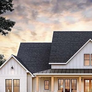 Family Home Plans on Instagram: "🏡 Modern Home Plan 41471 Modern Farmhouse Plan 41471 has 2,841 square feet of heated/air conditioned space. Adding the bonus room, 3 car garage, and covered porch area, the total under roof is a whopping 5,264 square feet! Exterior dimensions are about 79 feet wide by 81 feet deep, so make sure you have a big lot to accommodate this new construction plan. Buyers will click on this home based on the curb appeal. Buyers will choose this home because of the wonderf Plan 56478sm, Family Home Plans, Porch Area, Farmhouse Style House Plans, Construction Plan, Family House Plans, Modern Farmhouse Plans, Home Plans, Half Baths