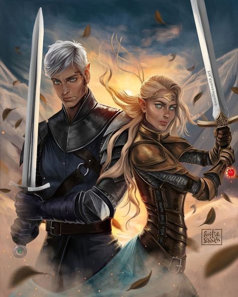 Bryce Aelin Feyre on Instagram: “[saving posts helps the algorithm] BEAUTIFUL art by @emiliesnaith_art How was your guys’ day ?! Let me know down in the comments. 🌙 🌙 🌙 🌙…” Throne Of Glass Fan Art, Throne Of Glass Characters, Rowan Whitethorn, Rowan And Aelin, Throne Of Glass Fanart, Aelin Ashryver Galathynius, Celaena Sardothien, Aelin Galathynius, Throne Of Glass Books