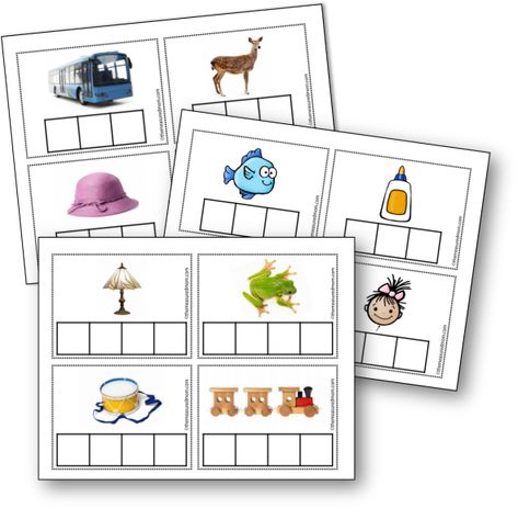 Elkonin Boxes Activities, Elkonin Boxes, Pre Reading Activities, Learning Phonics, Phonemic Awareness Activities, Self Contained Classroom, Phonics Practice, Literacy Games, Teaching Phonics