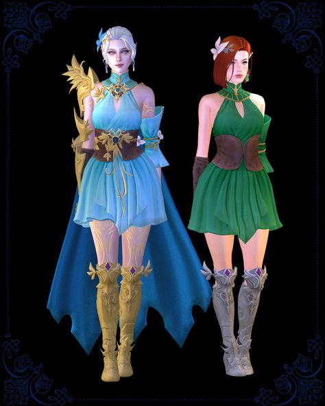 Ts4 Fantasy Clothes, Sims 4 Cc Fanasty, Dress With Armor, Sims 4 Elf Cc, Knight Dress, Ts4 Clothes, Sims Medieval, Elf Dress, Warrior Outfit