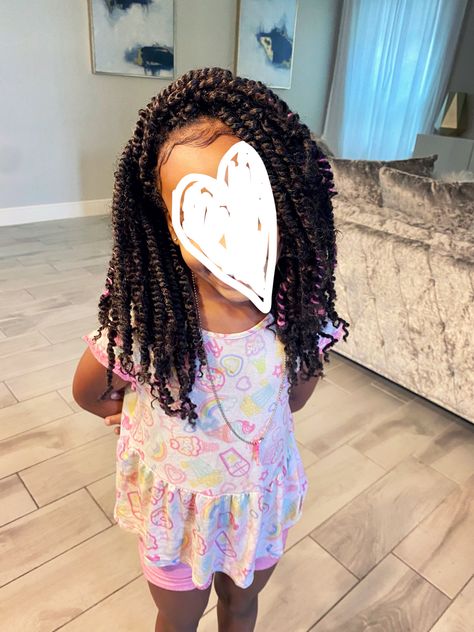 Kids Passion Twist, Crotchet Hair Styles, Hair Styles For Kids, Styles For Kids, Toddler Hairstyles, Kids' Braids, Girls Hairstyles Braids, Hairstyles Black, Toddler Hair