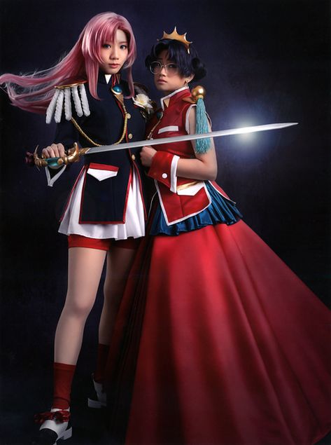 Musical Blu-ray Cover Revolutionary Girl Utena, Anime Cosplay Makeup, Badass Women, Cosplay Makeup, Magical Girl, Role Models, Cosplay Anime, Blu Ray, Cheer Skirts