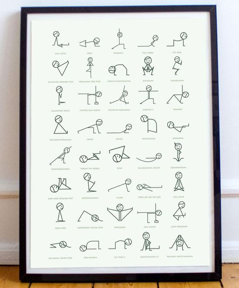 Yoga Stick Figures, Yoga Room Ideas, Yoga Room Design, Home Yoga Studio, Home Yoga Room, Yoga Meditation Room, Yoga Room Decor, Diy Yoga, Minimalist Poster Design