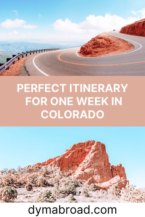 Colorado Trip Itinerary, One Week Colorado Itinerary, Colorado Itinerary Fall, Colorado Itinerary Summer, Colorado Roadtrip, Colorado Road Trip Itinerary, Colorado Itinerary, Colorado Family Vacation, Road Trip To Colorado