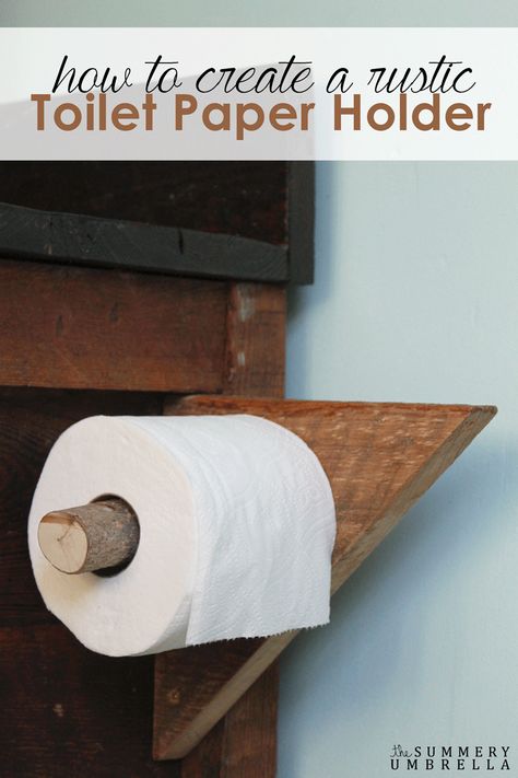 Creating your own DIY Rustic Toilet Paper Holder is not only achievable, but can also be super pretty as well! Diy Towel Holder, Rustic Toilet Paper Holder, Rustic Toilet, Diy Toilet Paper, Diy Toilet Paper Holder, Rustic Toilet Paper Holders, Wood Toilet Paper Holder, Rustic Toilets, Vintage Sled