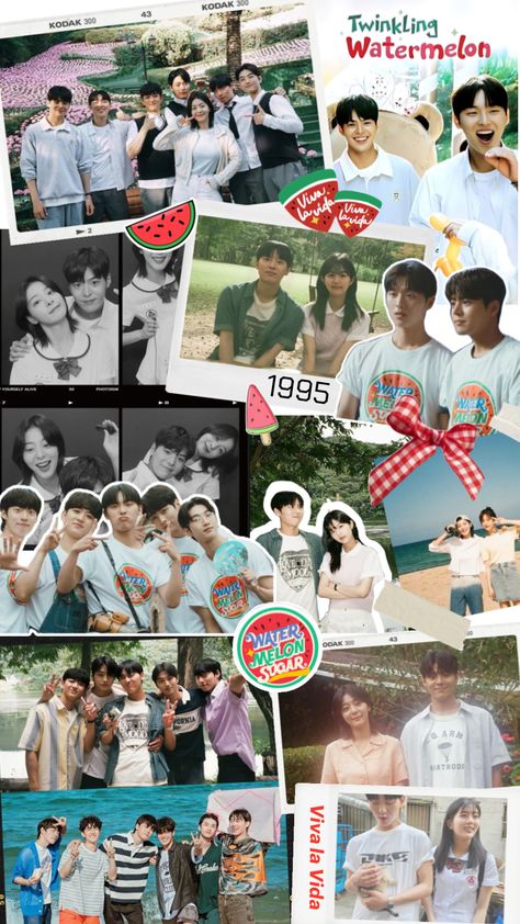 #twinklingwatermelon #kdrama #vivalavida #watermelonsugar #hanyichan #chungha #eungyeol Viva La Vida, Korean Drama Best, 3 In One, My Crush, Twinkle Twinkle, Korean Drama, Melon, Planner Stickers, Aesthetic Wallpapers