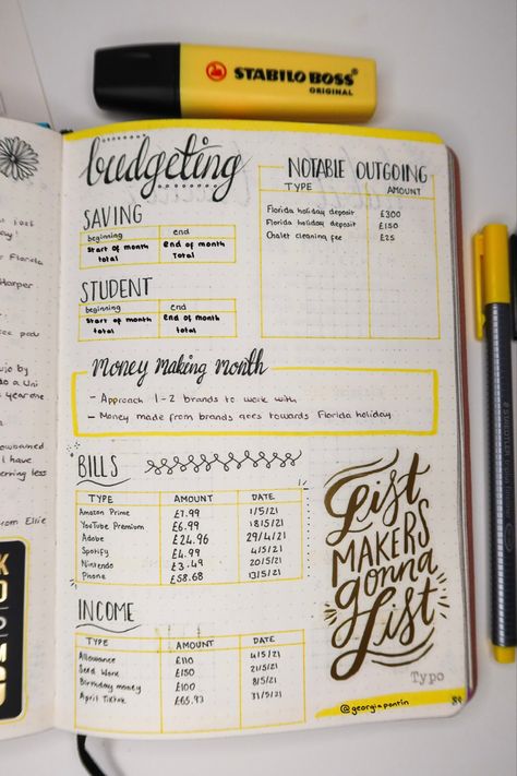 Finance Bullet Journal Layout, Money Tracker Journal, Bullet Journal Ideas Saving Money, Monthly Money Planner, Money Folder Budget, Monthly Budget Journal Layout, Bullet Journal Beginning Pages 2023, Finance Journal Ideas, Bujo Money Tracker