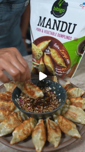 Gideon General on Instagram: "The perfect dipping sauce to go with delicious @bibigousa Mandu. #bibigo" Vegetable Dumplings, Dipping Sauce, Dumplings, Asian Recipes, Extra Large, Sauce, On Instagram, Instagram