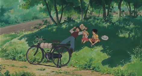 Studio Ghibli Stills - My Neighbor Totoro - 1920x1024 - Imgur Ghibli Artwork, Studio Ghibli Movies, Castle In The Sky, Studio Ghibli Art, Ghibli Movies, Ghibli Art, Cowboy Bebop, Howls Moving Castle, My Neighbor Totoro