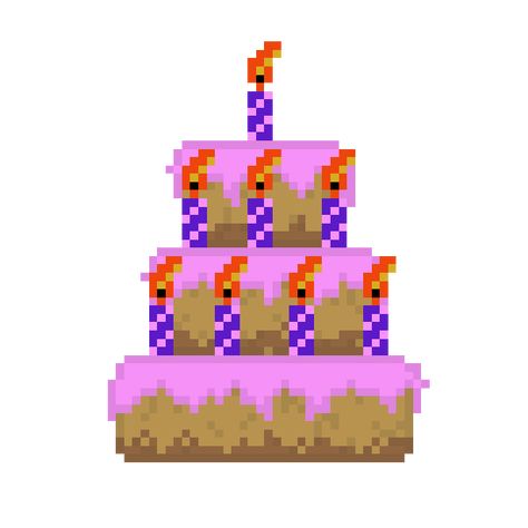 Somewhere out there, it SOMEONE'S Birthday, so here's a cake! Hope it helps whoever didn't get a birthday wish! HAPPY BIRTHDAY TO YOU!! #aseprite #pixelart #pixel #8bit #16bit #32bit #art #artwork #ドット絵 #digitalart #gameart #HAPPYBIRTHDAY Wish Happy Birthday, Cake Gif, Birthday Cake Gif, 36th Birthday, Birthday Wish, 16 Bit, Amazing Pics, Happy Birthday Images, Birthday Images