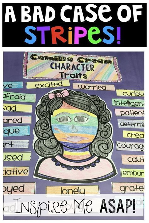 Teaching Character Traits, Character Traits Activities, Elementary Reading Activities, Bad Case Of Stripes, Teaching Character, Guided Reading Lessons, Teaching Themes, Authors Purpose, 4th Grade Reading