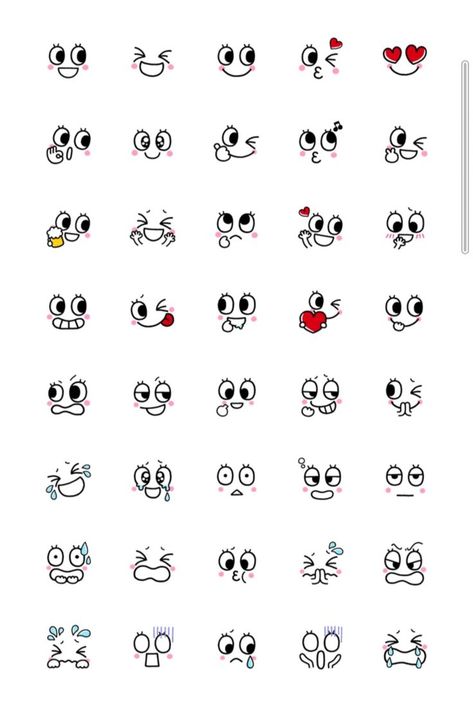 Struktur Teks, Alfabet Font, Ear Tattoo Ideas, Emoji Drawings, Ear Tattoos, Japan Tattoo Design, Cute Easy Doodles, Easy Cartoon Drawings, Cartoon Eyes