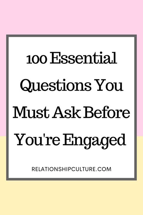 100 Questions To Ask Before Marriage, 101 Questions To Ask Before Engagement, How To Ask Good Questions, Questions To Ask Your Partner Before Marriage, Topics To Discuss Before Marriage, Before Marriage Questions, Psychological Questions To Ask, Questions To Ask Your Significant Other, 50 Questions To Ask Your Partner