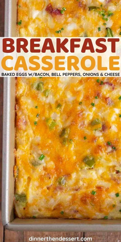 Brunch Bacon, Egg And Cheese Casserole, Hashbrown Breakfast, Egg Quiche, Old Money Lifestyle, Protein Breakfasts, Breakfast Potato Casserole, Breakfast Casserole Bacon, Breakfast Casserole Recipe