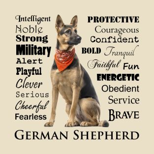 German Shepherd T-Shirts Page 6 | TeePublic Shepherd Quotes, German Shepherd Quotes, Doggy Quotes, German Shepherd Shirt, Funny Art History, German Shepherd Gifts, Military Dogs, Shepherd Dogs, Personality Traits