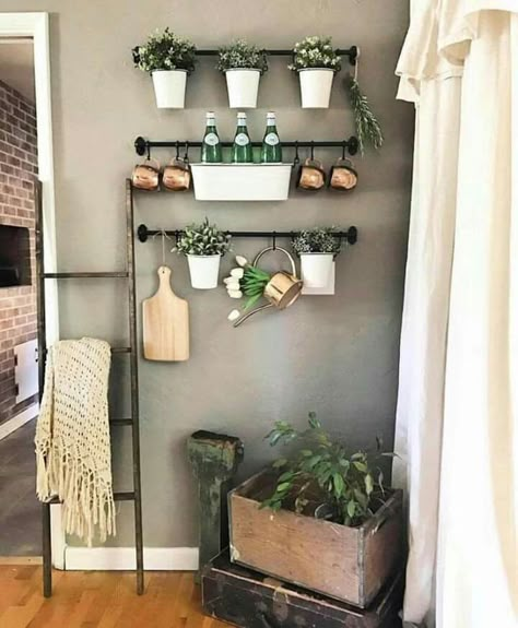 Fintorp Ikea, Ikea Fintorp, Black Industrial, Homemade Beauty, Kitchen Plans, Kitchen Redo, Kitchen Window, Farmhouse Kitchen Decor, Back Patio