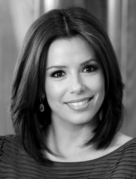 Eva Longoria Hair, Bob Lung, Medium Hair Styles For Women, Medium Layered Hair, Going Gray, Long Bob Hairstyles, Mid Length Hair, Cut My Hair, Medium Hair Cuts