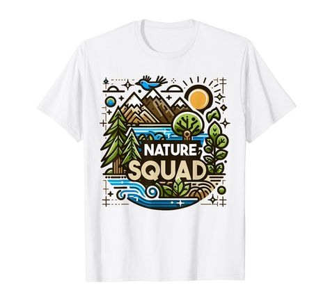 PRICES MAY VARY. This Nature Lover Shirt is the perfect attire for nature enthusiasts and wildlife admirers who cherish the outdoors. This Nature Shirt is ideal for those who find peace and wonder in natural landscapes and wildlife. Lightweight, Classic fit, Double-needle sleeve and bottom hem Nature Shirt Design, Play Shirt, Diy T Shirt, Natural Landscapes, Nature Shirts, Nature Play, T Shirt Image, Find Peace, T Shirt Diy