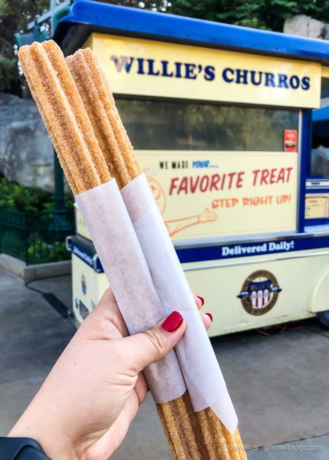 Lemon Lime Margarita, Churro Toffee, Disneyland Churros, Funnel Cake Fries, Disneyland Snacks, Disneyland Restaurants, Brownie Sundae, Lime Margarita, Disney California Adventure Park