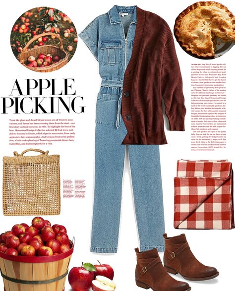 Apple Cinnamon Outfit | ShopLook Cinnamon Outfit, Autumn Core, Casual Trends, Bountiful Harvest, Apple Cinnamon, Apple Picking, Outfit Maker, Outfit Shoplook, Cinnamon Apples