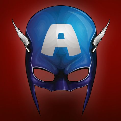 Mask of Captain America Captain America Mask, Captin America, What Do You See, Halloween Inspiration, Character Illustration, Captain America, Batman, Mask, Illustrations