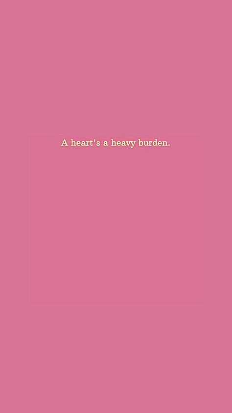 A Hearts A Heavy Burden Wallpaper, A Hearts A Heavy Burden Tattoo, Hearts A Heavy Burden, A Heart's A Heavy Burden, Heavy Burden, Studio Ghibli, Tattoo Ideas, Wallpapers, Books