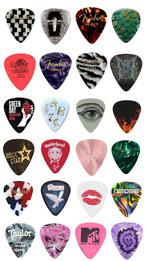 Guitar picks wallpaper 🎸 Guitar Picks Aesthetic, Guitar Picks, Arctic Monkeys, Guitar