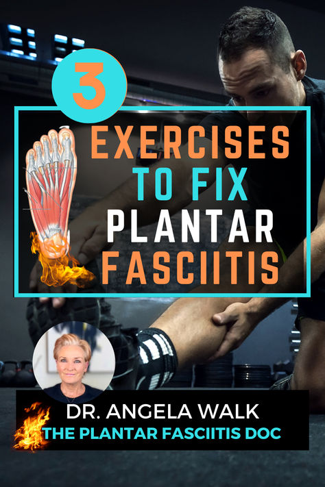 Dr. Angela shares the 3 best exercises to get rid of plantar fasciitis. Learn the best stretches, best shoes, and best home remedies to resolve foot and heel pain. Exercises For Plantar Fascia, Plantar Facitis Home Exercise, Planter Facitis Relief Exercise, Plantar Facitis Home Remedies, Plantar Fascia Relief, Plantar Fascia Stretches, Planter Facitis, Facitis Plantar, Plantar Fascitis