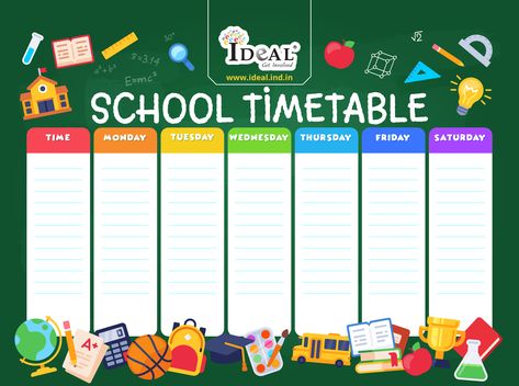 Reminder Design, Timetable Template, Planner Schedule, Weekly Schedule Planner, School Timetable, Schedule Organization, School Plan, Schedule Templates, Study Organization