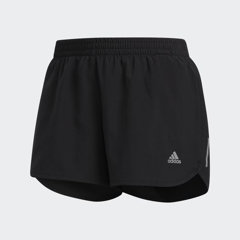 Chase your training goals. These running shorts are made of lightweight woven fabric for a comfortable feel. Inner tights provide extra coverage and freedom of movement, and they're finished with reflective details. Adidas Running Shorts, Shorts Adidas, Adidas Shorts, Adidas Running, Keep Fit, Tracksuit Bottoms, Adidas Performance, Adidas Online, Womens Clothing Sizes