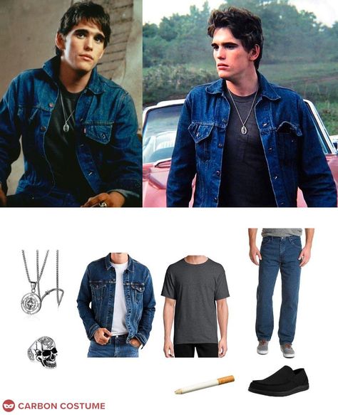 The Outsiders Halloween Costumes, The Outsiders Costume, Outsiders Costume, Greaser Costume, The Greasers, Dally Winston, Johnny Cade, Dallas Winston, Matt Dillon